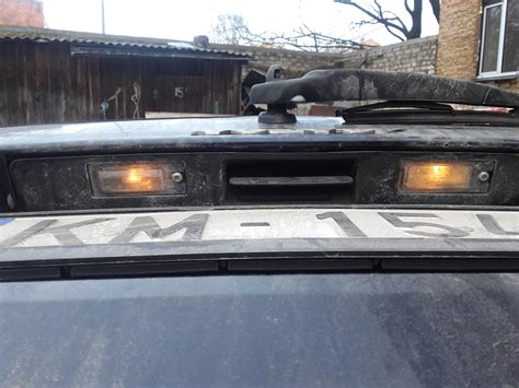 LED Освещение номерного знака. — Volvo V70 II, 2,4 л, 2006 года ...