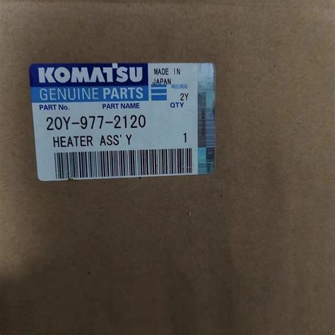 China Customized Komatsu PC200 Excavator Heater Ass Y 20y 977 2120 Manufacturers Factory