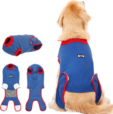 Rantow After Surgery Dog Recovery Suit Femalemale E Collar Alternative