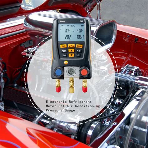 Testo 549 цифровой манометр холодильного воздуха Манометр для манометр ...