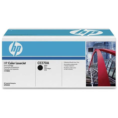 HP CE270A GENUINE BLACK TONER Cartridge 13500 Pages –650A