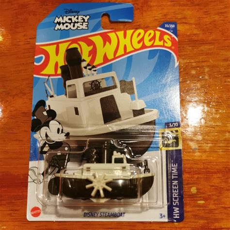 Hot Wheels Disney Steamboat Mickey Shopee Malaysia