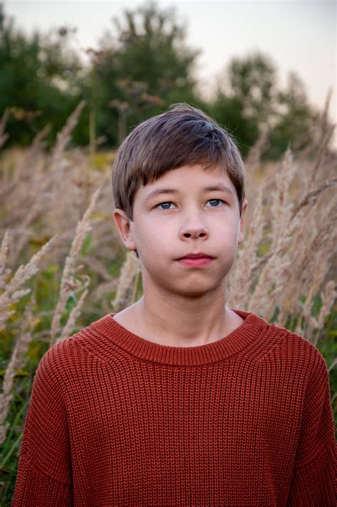 teenager young man field meadow  stock photo public domain
