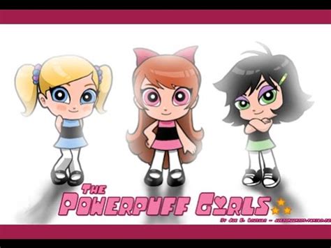 Powerpuff Girls Concept Fan Art♡♡♡ - YouTube