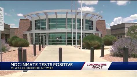 MDC inmate tests positive for COVID-19 days after being booked - YouTube