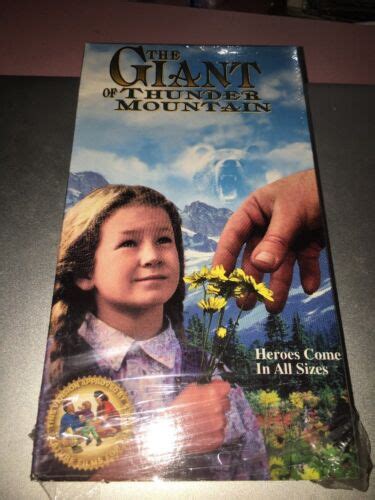 THE GIANT OF THUNDER MOUNTAIN VHS 1998 VHS Families NEW 5080