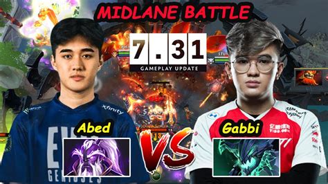 Abed Void Spirit Vs Gabbi Outworld Destroyer MIDLANE BATTLE New PATCH