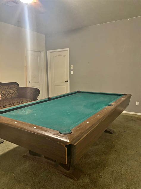 One piece slate pool table - Billiard Tables - Tucson, Arizona