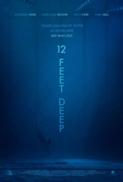 Swimming Pool Horror Movie: 12 Feet Deep - Talking Pools Podcast News