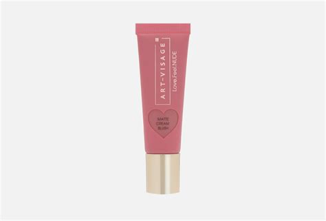 ART VISAGE Жидкие румяна для лица Love Feel NUDE matte cream blush 431