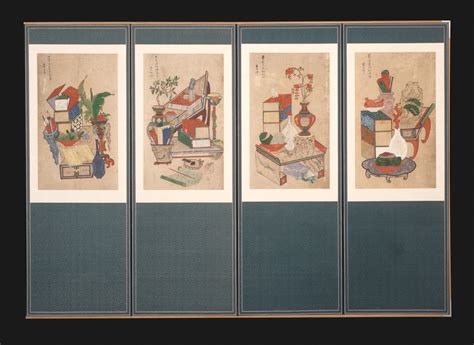 Scholar's Books and Objects (Chaekgeori 책거리) – Korean Folk Art