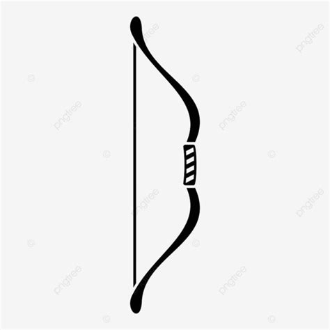 Traditional Bow Clipart Png Images Traditional Bow Icon Simple Vector
