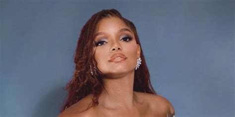 Come Realizzare Il Trucco Glow Nude Di Halle Bailey Ne La Sirenetta DireDonna