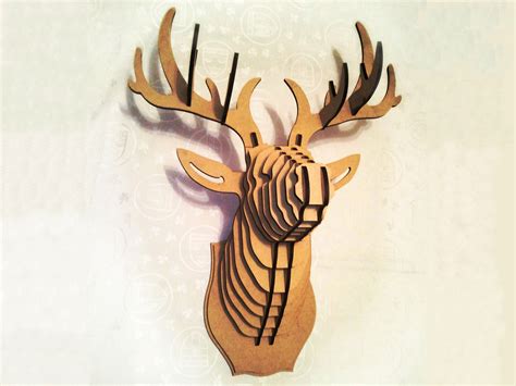 cardboard deer cutout 7