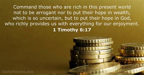 June 3 2020 Bible Verse Of The Day 1 Timothy 617