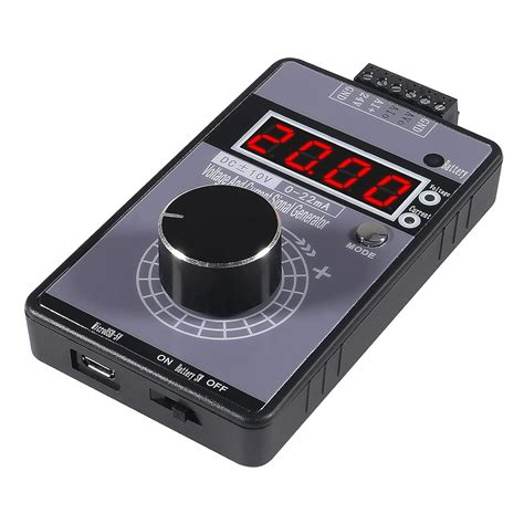 Aitrip Generador De Se Al Ajustable De Ma Simulador Anal Gico De Voltaje De Corriente