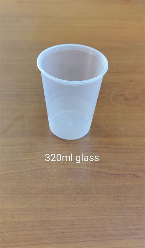 Ml Pp Transparent Glass Without Lid At Rs Piece Disposable