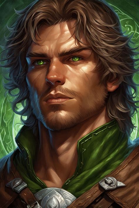 Elven Ranger Portrait Male