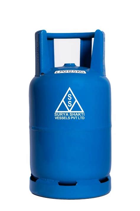 SSV Mild Steel 12 5 KG LPG Cylinder 26 5 Ltr Water Capacity 7 Bar