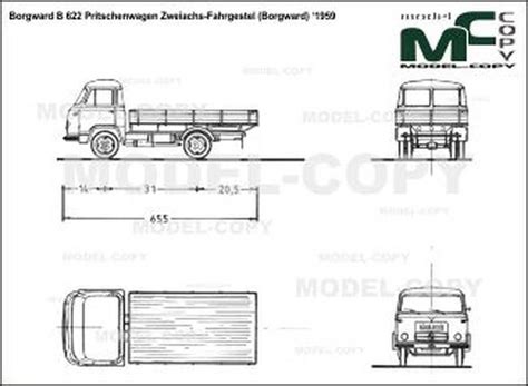 Borgward B Pritschenwagen Zweiachs Fahrgestel Borgward