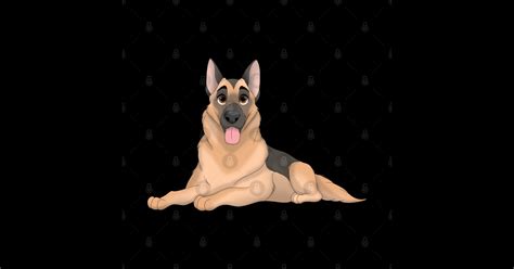 German Shepherd Dog German Shepherd Sticker Teepublic