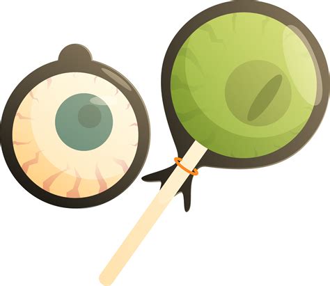 Halloween Element Illustration With Eyeball Candy 21594256 Png