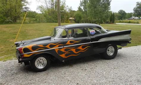 Chevy Pro Street Old School Gasser Drag Hot Rod Dr Hardtop Beliar For Sale