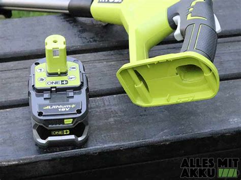 Ryobi OLT1832 Test - Die 18 V Alternative von Ryobi