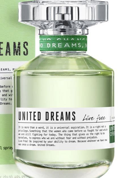 Perfume United Dreams Live Free Her 80ml - Compre Agora | Dafiti Brasil