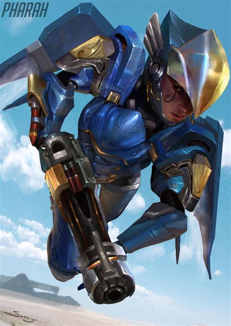 Pharah By Ron Faure On Deviantart Overwatch Overwatch Pharah