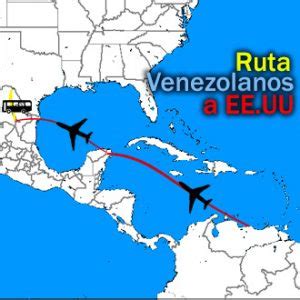 Ruta De Los Venezolanos Para Llegar A La Frontera De Estados Unidos 2021