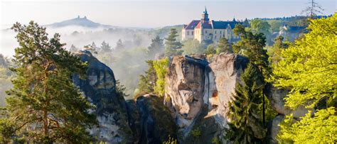 9 Wanderwege des Böhmischen Paradieses Cesky raj in der Tschechischen