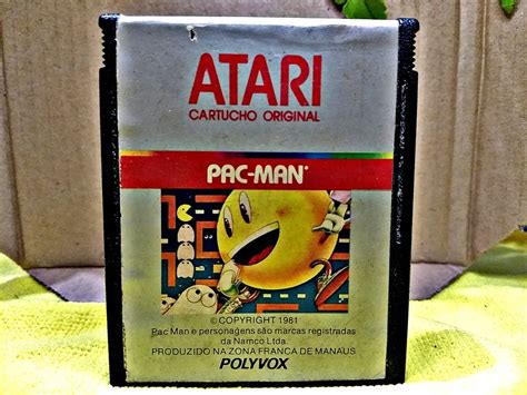 Pac Man Polyvox Activision Atari 2600 Nacional Produto Masculino