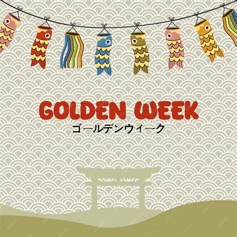 Premium Vector | Golden week vector golden week card illustration ...