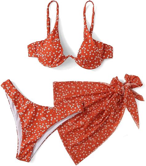 Soly Hux Women S Floral Print Halter Triangle Tie Side Bikini Set Two Piece Swimsuits Artofit