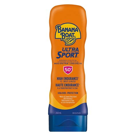 Banana Boat® Ultra Sport™ Sunscreen Lotion Spf 50 240ml Walmartca