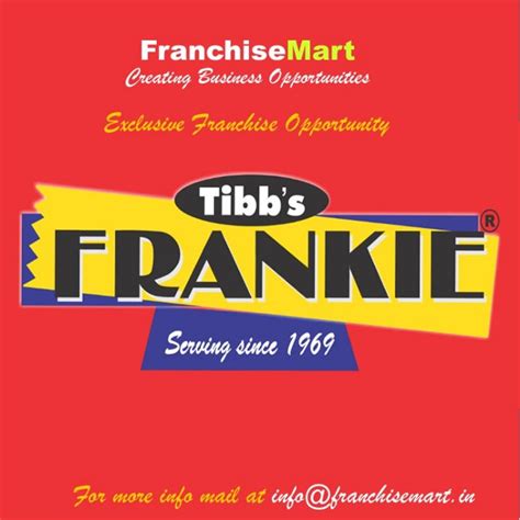 tibbs frankie food franchise  india franchise mart franchise food