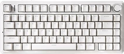 Amazon YUNZII B Gasket Mechanical Keyboard Hot Swappable Gaming Keyboard With Knob