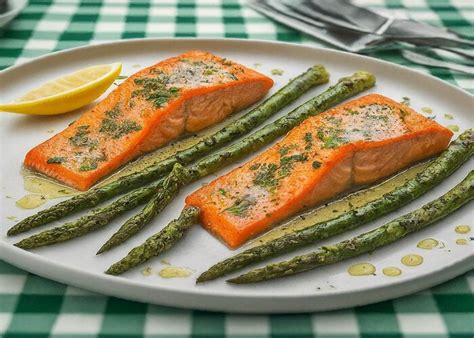 Baking Salmon to Tender Perfection with Dill & Garlic Butter