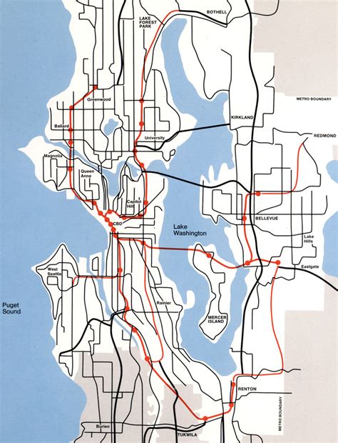 seattle map usa map guide