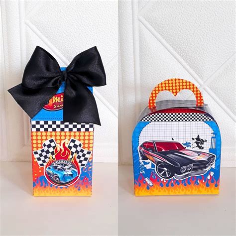 15 Peças Hot Wheels Simples Kit Festa Lembrancinha Elo7