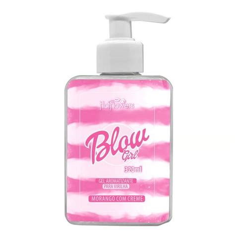Blow Girl Gel Lubrificante Hidratante para corpo e virilha Hot Flowers Lubrificante Íntimo