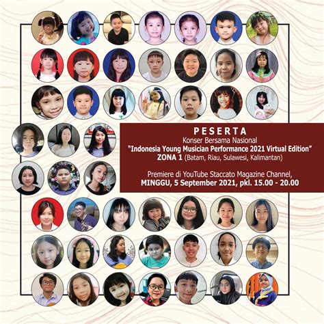 peserta konser bersama nasional majalah staccato