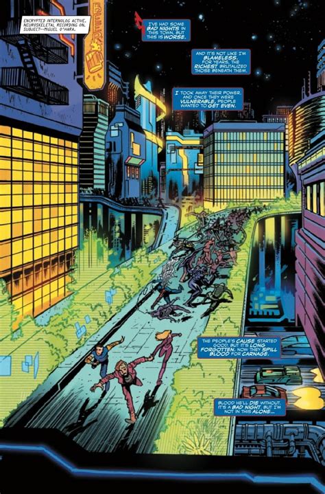 Spider-Man 2099: Dark Genesis #4 Preview: Enter Daredevil 2099