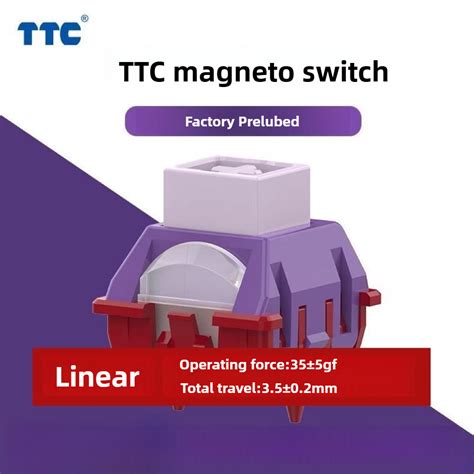 Ttc Magneto Magnetic Switch Pcs Linear Hot Swappable Factory Prelubed Customization Mm Long