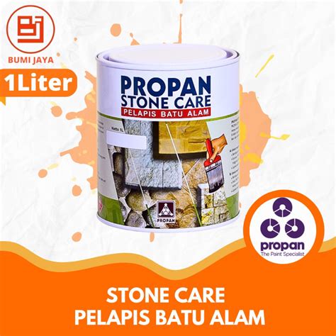 Jual Cat Pelapis Batu Alam Propan Stone Care 1 Liter Shopee Indonesia