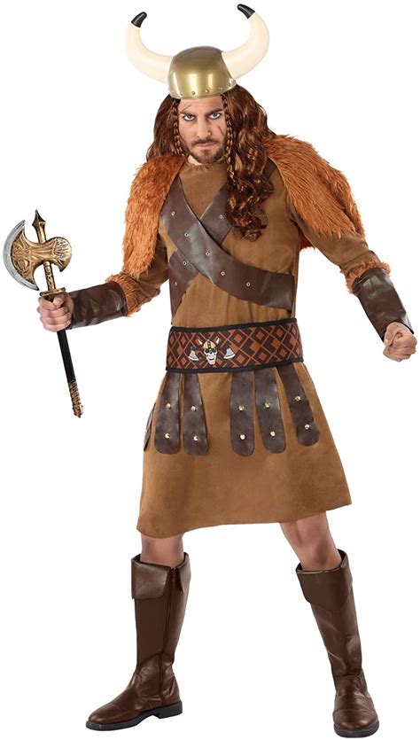 ATOSA 63317 Costume Viking Chief Man XXL Brown-Carnival, Men – TopToy