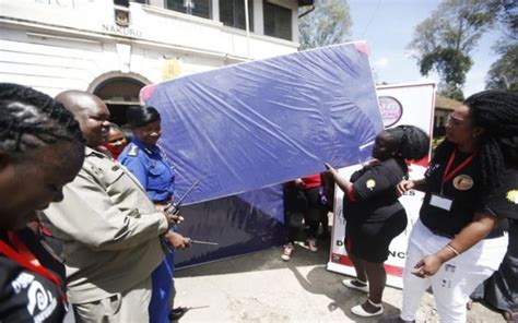 Commercial Sex Workers Donate Items Clean Police Stations