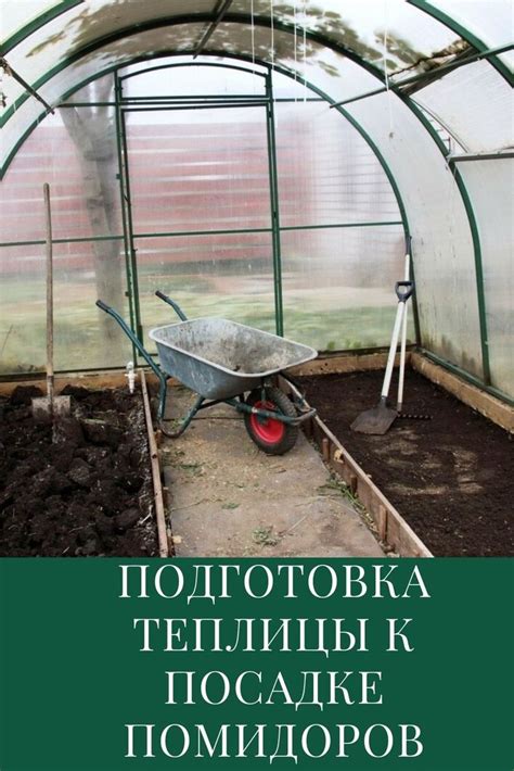 Подготовка теплицы весной и осенью к посадке томатов | Farm gardens ...
