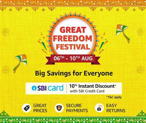 Amazon Great Freedom Sale Eye Catching Deals And Offers Techstory
